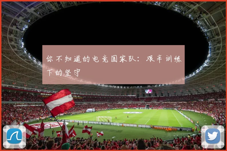 你不知道的电竞国家队:艰辛训练下的坚守
